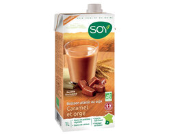 Boisson plaisir soja, caramel et orge 1L