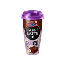 Caffe Latte — Hazelnut Brownie