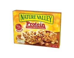 Protein Caramel Salé & Cacahuètes 4 x 40g