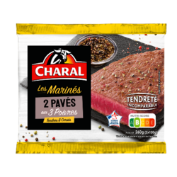 2 Pavés de bœuf aux 3 Poivres