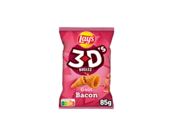 3D Bugles Bacon 85g