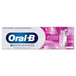 3D WHITE ADV LUXE - Blancheur et Glamour - 75ML