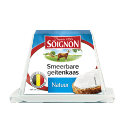 Soignon smeerbare geitenkaas natuur 150g