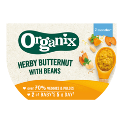 Organix Herby Butternut with Beans (130g)