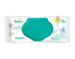 Lingettes Sensitive Max Care 1x56