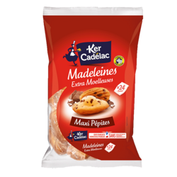 Madeleines Extra Moelleuses Maxi Pépites 400g
