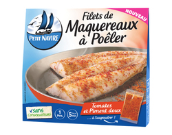 Filets de Maquereaux à Poêler Tomates et Piment doux - 120g