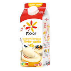 Yoplait en Brique saveur Vanille 750g