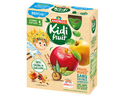 Kidifruit Gourdes x4