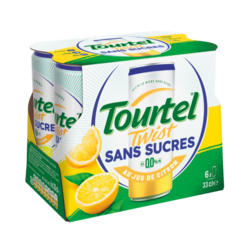 Tourtel Twist Citron Sans Sucres 6x33cl 