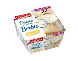 Yaourt brassé vanille au lait de brebis 