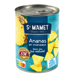 Ananas Morceaux au jus 570g