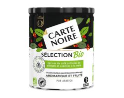 Café moulu Sélection Bio boîte métal 250g