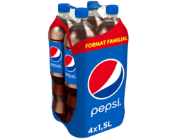 Pepsi Regular Format Familial 4x1,5L