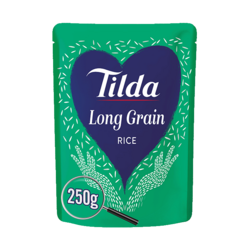 Tilda Microwave Long Grain Rice 250g