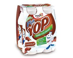 Pack de 4 P'tit Yop goût Chocolat