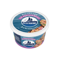 Rillettes de Maquereau à l'Echalote 125g