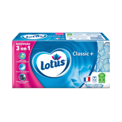 Mouchoirs Lotus étuis Classic+ x12
