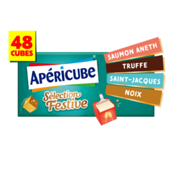 Apéricube Sélection Festive 48 cubes
