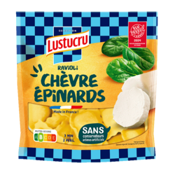 Ravioli Chèvre Épinards