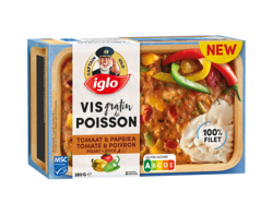 Gratin de poisson tomates poivrons piquant 380g