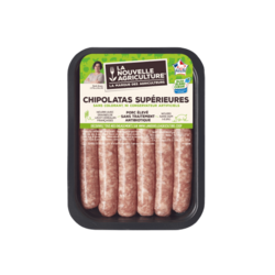 Chipolatas supérieures x6 (330g)