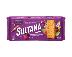 Sultana FruitBiscuit Bosvruchten 218g