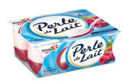 Perle de Lait Sur Lit Framboise x4