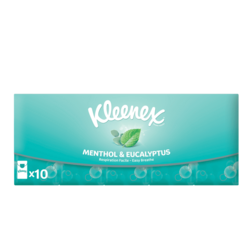 Kleenex Menthol & Eucalyptus Boite x10