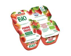 Pomme Fraise BIO 4x90g