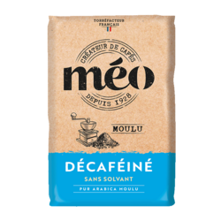 Méo Décaféiné sans solvant Moulu 500g