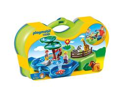 Zoo transportable avec bassins 
aquatiques