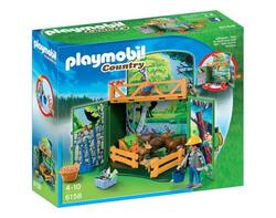 Coffre "Enclos des animaux de la forêt avec soigneur"