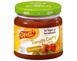 Tomate curry et coriandre 190g