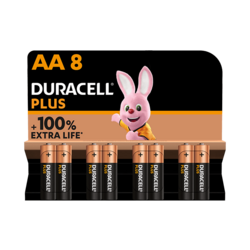 Duracell PLUS 100%  AA X8