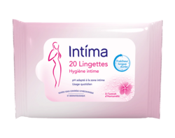 Lingettes Hygiène Intime Fraicheur x20