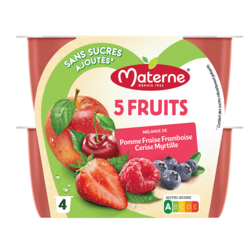5 Fruits Rouges - 4x100g