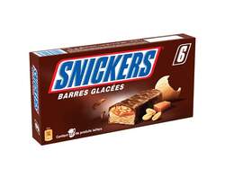 Boîte de 6 barres glacées Snickers