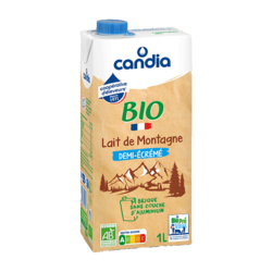 Candia Lait de Montagne Bio Brique 1L