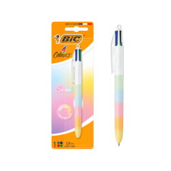 BIC® 4 Colours Smooth Gradient Ballpoint Pen