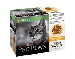 NutriSavour STERILISED au poulet 10x85g