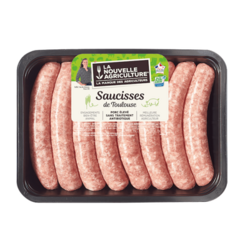Saucisses de Toulouse x8 (1kg)