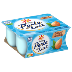 Perle de Lait  Brassé Amande 4x125g