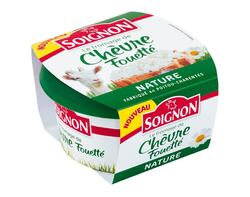 Le fromage de chèvre fouetté nature
