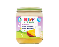 fruit layer mango & banana topped with yoghurt 160g