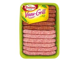 Assortiment saucisses et merguez x12
de Veau
