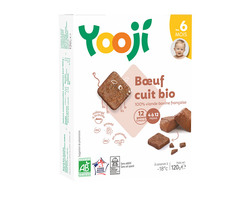 Boeuf bio - jusqu'à 12 repas (120g) 