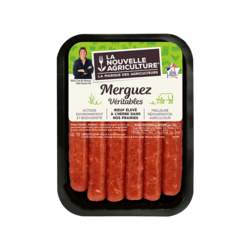 Merguez véritables de bœuf x6 (330g)