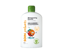 Douche Soin Enfants Extra Doux Peaux sensibles Pêche 400 ml 