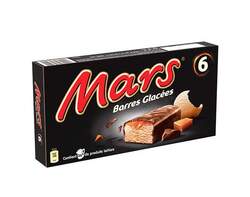 Boîte de 6 barres glacées Mars